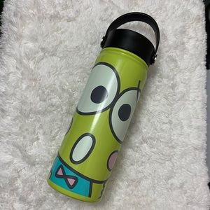 Hello Kitty Keroppi Green Stainless Steel Water Bottle NWT
